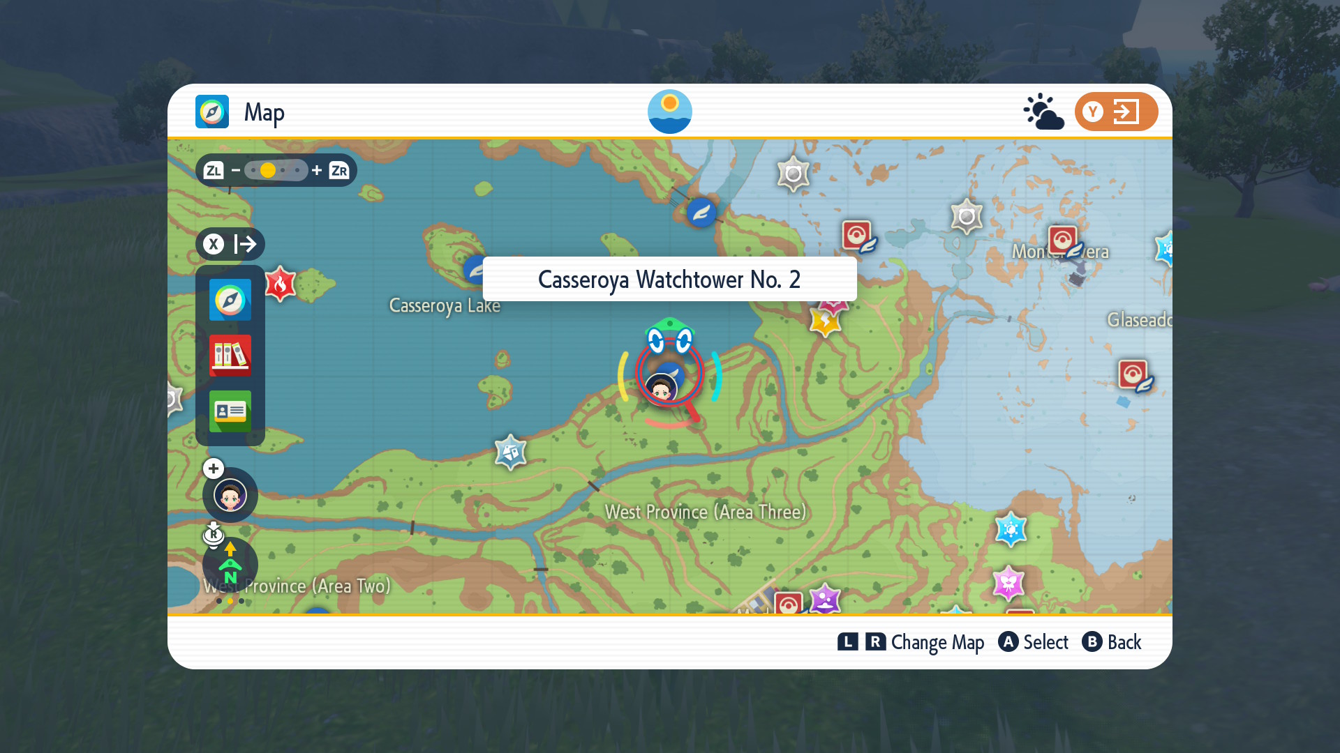 Pokemon Location Map